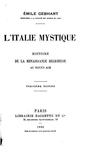 L' Italie mystique