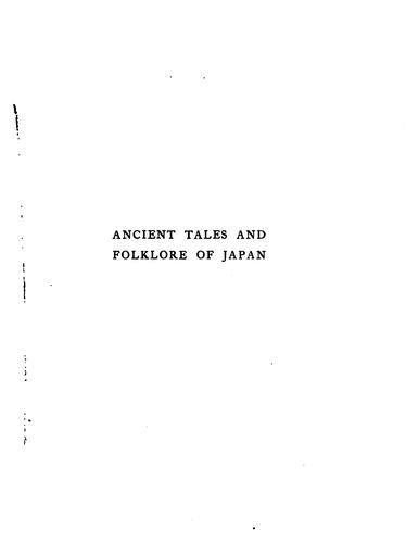 Ancient tales and folklore of Japan