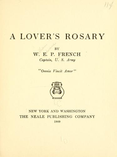 A lover's rosary