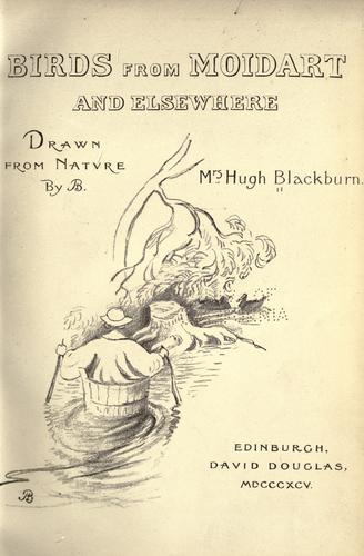 Birds from Moidart and elsewhere