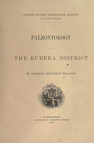 Paleontology of the Eureka district