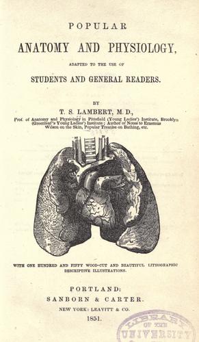 Popular anatomy and physiology