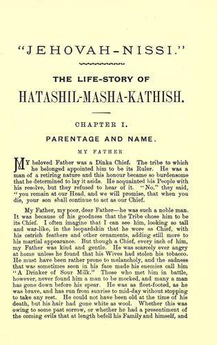 "Jehovah-Nissi"