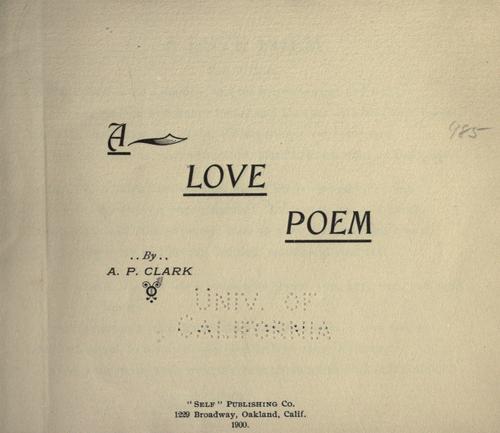 A love poem