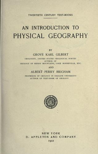 An introduction to physical geography
