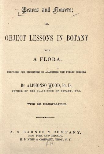 Leaves and flowers