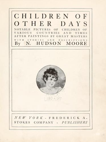Children of other days
