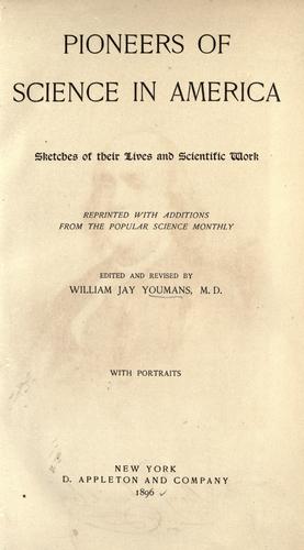 Pioneers of science in America