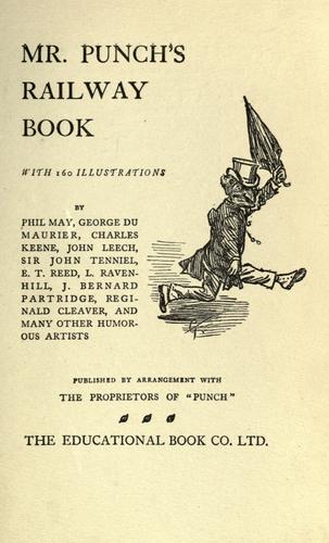 Mr. Punch's railway book