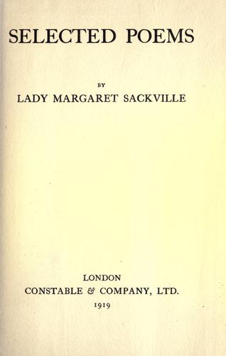 Selected poems