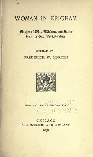 Woman in epigram