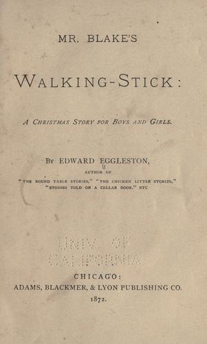 Mr. Blake's walking-stick