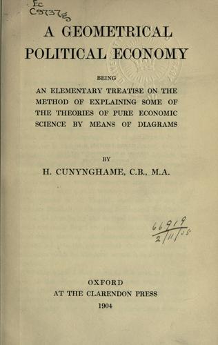 A geometrical political economy