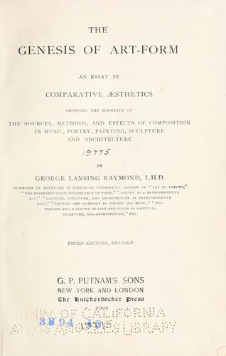 Comparative aesthetics