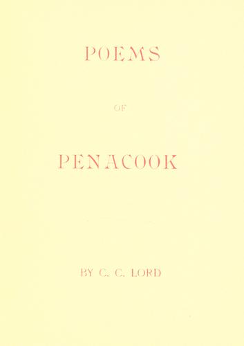 Poems of Penacook