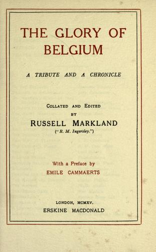 The glory of Belgium