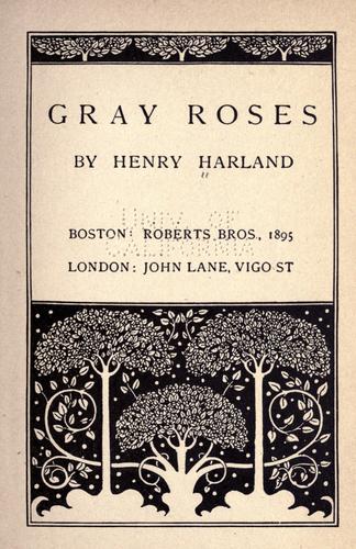 Gray roses