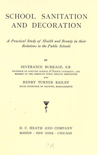 School sanitation and decoration