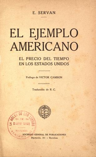 El ejemplo americano