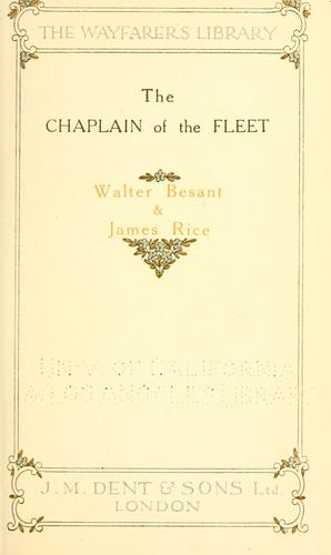The chaplain of the fleet