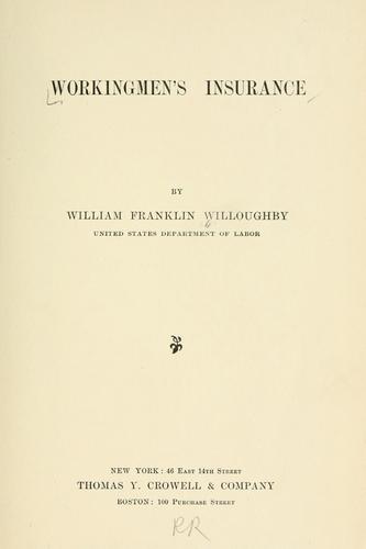 Workingmen's insurance