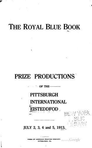 The royal blue book