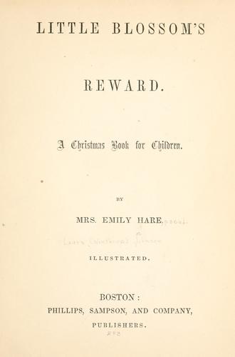 Little Blossom's reward