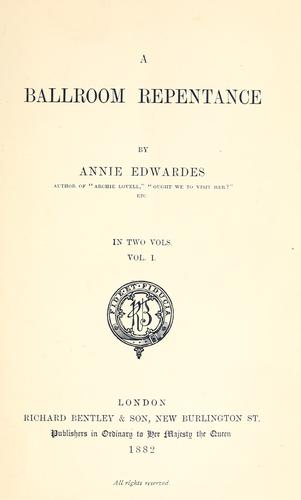 A ballroom repentance