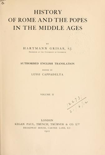 History of Rome and the Popes in the Middle Ages
