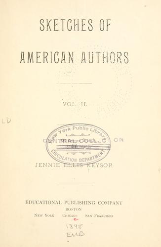 Sketches of American authors