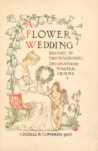 A flower wedding