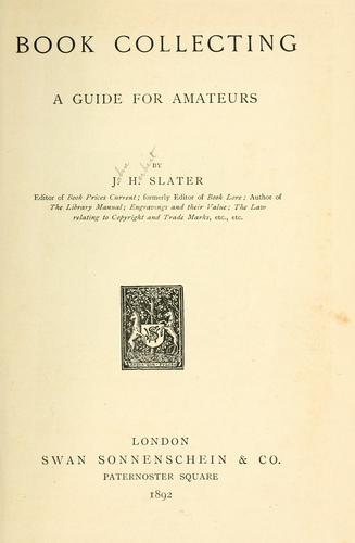 Book collecting