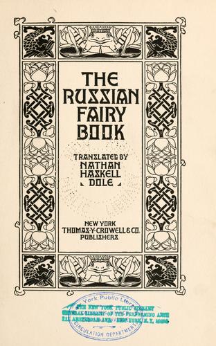 The Russian fairy book