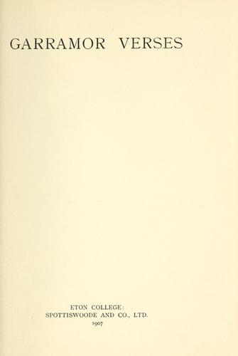 Garramor verses