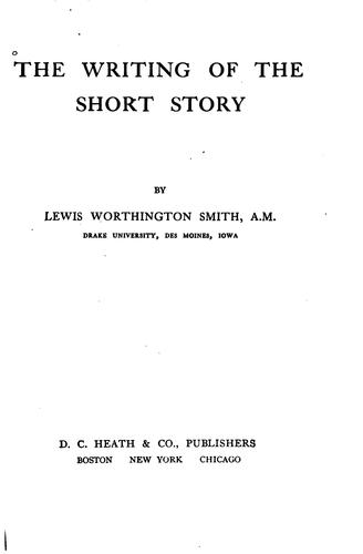 The writing of the short story