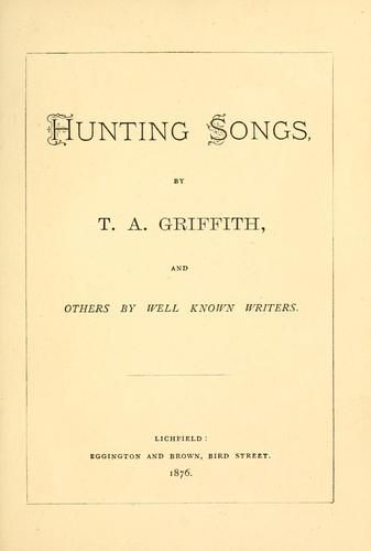 Hunting songs