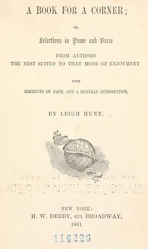 A book for a corner