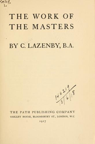 The work of the Masters