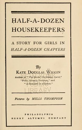 Half-a-dozen housekeepers