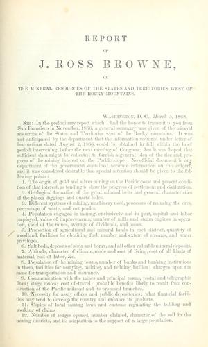 Resources of the Pacific slope