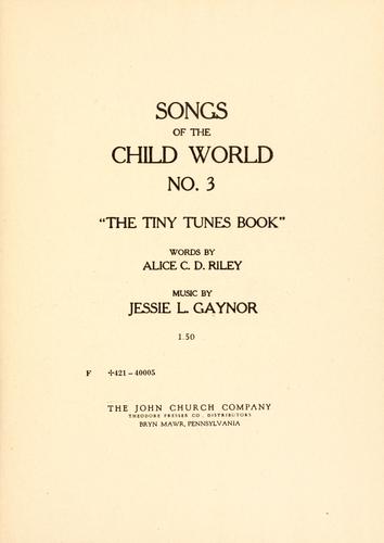 Songs of the child world