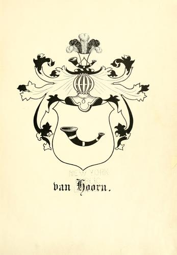 Joris Jansen Van Horne and his descendants