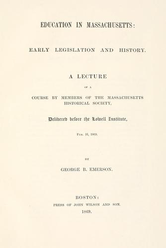 Education in Massachusetts