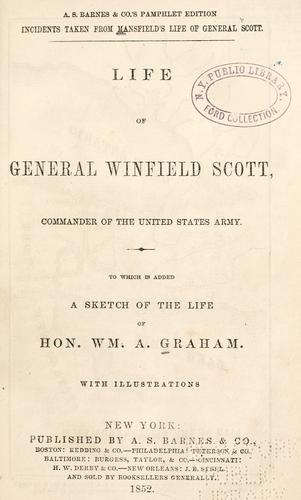 Life of General Winfield Scott