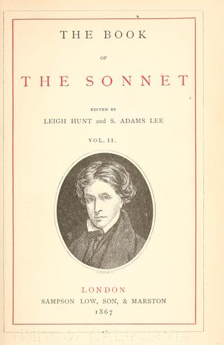 The book of the sonnet