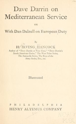 Dave Darrin on Mediterranean service