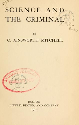 Science and the criminal