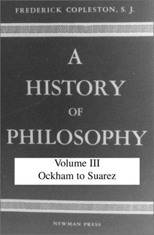 History of Philosophy, Volume III