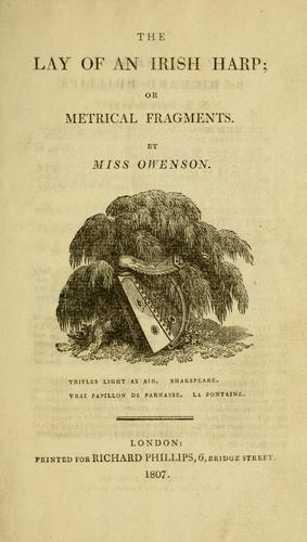 The lay of an Irish harp