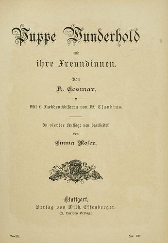 Puppe Wunderhold und ihre Freundinnen